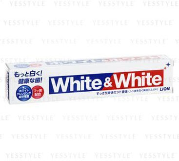 Lion White & White Toothpaste 150g