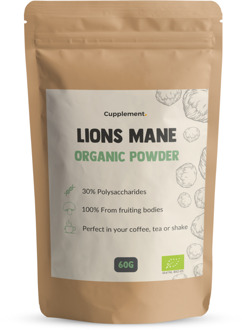 lions mane poeder - 60 gram
