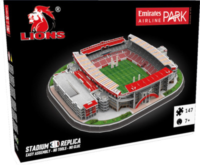 Lions Rugby Emirates Airline Park 3D Puzzel (147 stukjes)