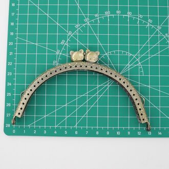 Lionsen 8.5 10.5 12.5Cm Kat Semi Cirkel Metal Purse Frame Handvat Voor Clutch Bag Handtas Accessoires Maken Kus Sluiting lock