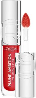Lip Plumper L'Oréal Paris Plump Ambition Hyaluron Lip Oil 380 Rouge In Love 5 ml