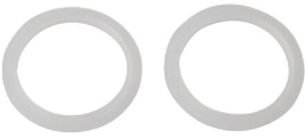 Lipafdichting, siliconen, 26 x 33 x 2,8 mm, voor sifon excentrische sluiting 35 mm (2x) - 98696420