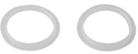Lipafdichting, siliconen, 30 x 37 x 4 mm, voor drukknopaftapkranen (2x) - 98696150