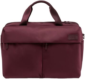 Lipault City Plume 24H Bag 2.0 bordeaux weekendtas handbagage Rood - H 29 x B 42.5 x D 24 cm