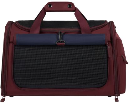 Lipault City Plume Pet Carrier bordeaux rugzak Rood - H 28 x B 45 x D 23 cm