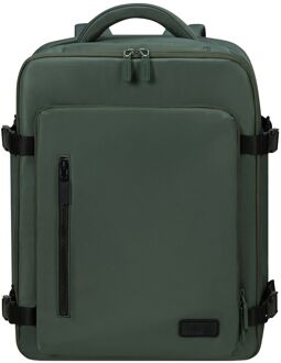 Lipault City Plume Travel Backpack khaki handbagage Groen - H 45 x B 34 x D 22 cm