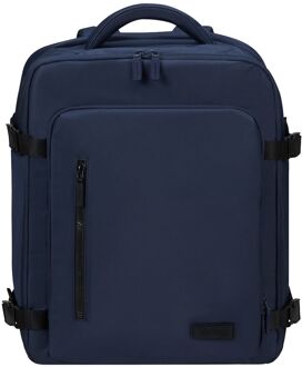 Lipault City Plume Travel Backpack navy handbagage Blauw - H 45 x B 34 x D 22 cm