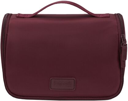Lipault Plume Accessoires Hanging Toiletry Bag bordeaux toilettas Rood - H 19 x B 26 x D 10 cm