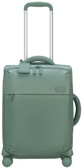 Lipault Plume Cabin Trolley dry sage zachte koffer Groen - H 55 x B 35 x D 21 cm