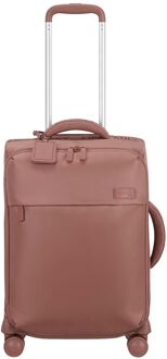 Lipault Plume Cabin Trolley rosewood zachte koffer Roze - H 55 x B 35 x D 21 cm