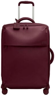 Lipault Plume Medium Trip bordeaux zachte koffer Rood - H 63 x B 45 x D 25 cm