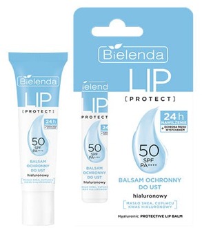 Lipbalsem Bielenda Lip Protect Lip Protection Balm SPF50 Hyaluronic 10 g