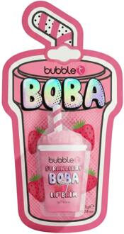 Lipbalsem Bubble T Boba Strawberry Lip Balm 7 g