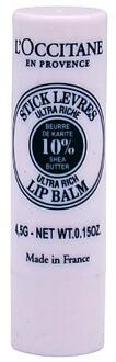 Lipbalsem L'Occitane En Provence Shea Butter Ultra Rich Lipstick Balm 4, 4.5 g