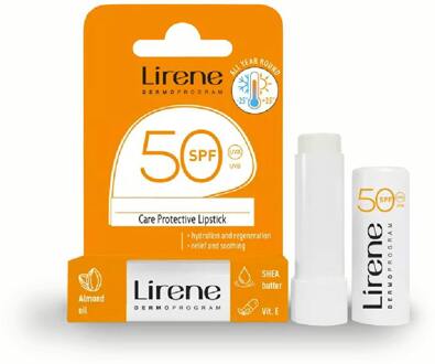 Lipbalsem Lirene Protective Lip Balm SPF50 4.6 g