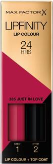 Lipfinity Lip Colour 335 Just In love Lipstick Roze - 000