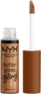 Lipgloss NYX Professional Make-Up Butter Gloss Bling 04 Pay Me In Gold 8 ml