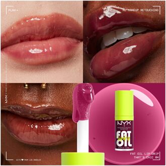 Lipgloss NYX Professional Make-Up Fat Oil Lip Drip That's Chic 4,8 ml