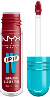 Lipgloss NYX Professional Make-Up Lip I.V. Hydrating Gloss Stain Berry Thirsty 5 ml