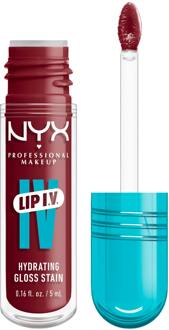 Lipgloss NYX Professional Make-Up Lip I.V. Hydrating Gloss Stain Blush Rush 5 ml