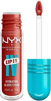 Lipgloss NYX Professional Make-Up Lip I.V. Hydrating Gloss Stain Burst That Tang! 5 ml