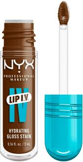 Lipgloss NYX Professional Make-Up Lip I.V. Hydrating Gloss Stain Cocoa Quench! 5 ml