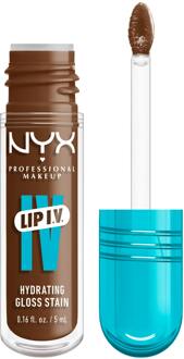 Lipgloss NYX Professional Make-Up Lip I.V. Hydrating Gloss Stain Splash N Spice 5 ml