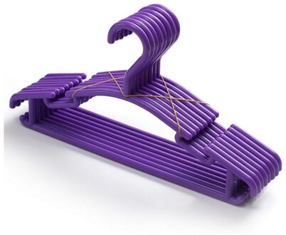 Liplasting 10 stks/partij Childrens Plastic Hangers Kleding Jas Broek Bar Baby Peuter Kids 5 Kleuren Haak Huishoudelijke Organisatie 02
