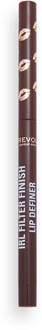 Lipliner Revolution IRL Filter Finish Lip Liner Definer Americano Brown 1 st