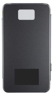 Lippa Opvouwbare Zonne-energie Bank 10000mAh - 10.5W, 2x USB-A, Zaklamp - Zwart / Oranje