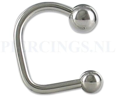 Lippiercing 1,6 x 10 mm