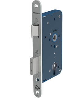 Lips 2427 Veiligheidsdeurslot | SKG** | DM50mm | RC73,5mm | krukgat 8mm | voorplaat RVS 24x235mm rechthoekig | DR 1+3/2+4 - 7267435