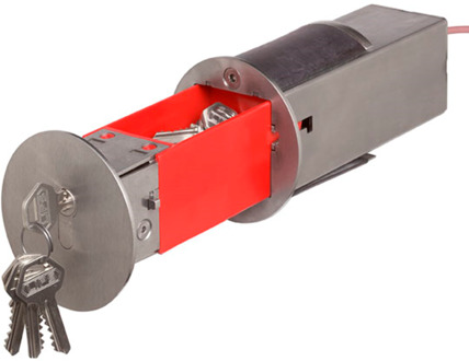 Lips 5861MSV Octro 1 Sleutelkluis inclusief cilinder | met microschakelaar en elektromechanische vergrendeling - 7387720