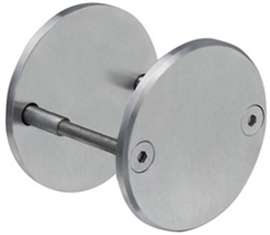 Lips ARR8200 Beslag rond rozet | rond | binnen- en buiten blind | geborsteld RVS | deurdikte 40mm en 54mm. - 10020951