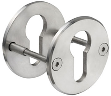 Lips ARR8271 Beslag rond rozet | rond | PC sparing | geborsteld RVS | deurdikte 40mm en 54mm. - 10020957