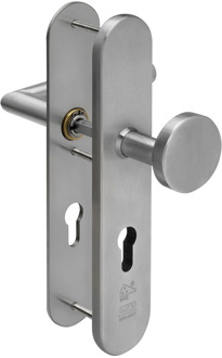 Lips ARU8341 Veiligheidsbeslag langschild SKG*** afgerond | PC-72 | krukmodel 10 geveerd | deurdikte 40mm en 54mm - 10032069