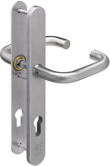 Lips ARU8441 Veiligheidsbeslag smalschild SKG*** afgerond | PC-92 | krukmodel 20 geveerd | deurdikte 40mm en 54mm - 10032292