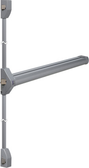 Lips FLBT101Z Paniekopener Freedom Line Model T | met duwbalk | 2 - 3 sluitpunten zijwaarts met nachtschootblokkering | 1160mm kleur