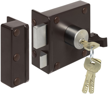 Lips S1704 V Lips-Vanguard cilinderoplegslot met losse buitencilinder | dag- en nachtschoot | verstelbare DM | draairichting 1. - 10021529