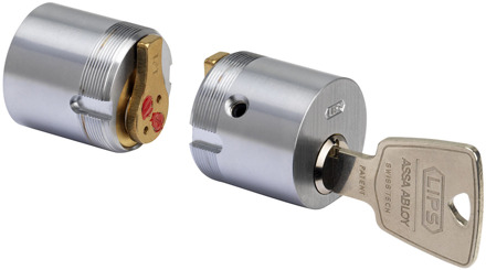 Lips S8880 Octro 4000S | Schroefcilinder | dubbelzijdig | eenzijdig 20mm verlengd | 50/50 - 10023867