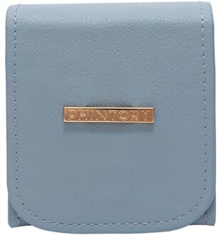 Lipstick Cosmetische Tas Met Spiegel Make-Up Tas Travel Pouch Organizer Pu Lederen Draagbare Beauty Case Kleine Opslag Gevallen 05