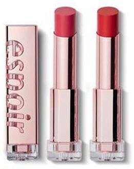 Lipstick No Wear Shine - 3 Colors #01 Apricot Brandy