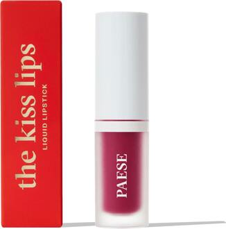 Lipstick Paese The Kiss Lips Liquid Lipstick 05 Raspberry Red 3,4 ml
