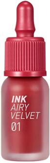 Lipstick Peripera Ink Airy Velvet 1 Hotspot Red 4 g