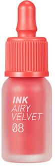 Lipstick Peripera Ink Airy Velvet 8 Pretty Orange Pink 4 g