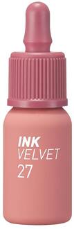 Lipstick Peripera Ink Velvet 27 Strawberry Nude 4 g