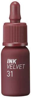 Lipstick Peripera Ink Velvet Lip Tint 31 Wine Nude 4 g