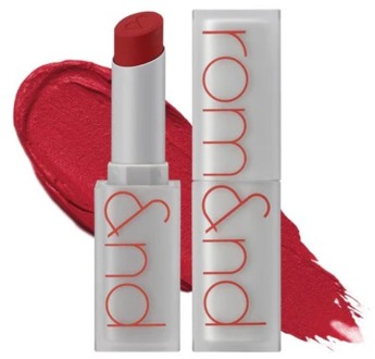 Lipstick Rom&nd Zero Matte Lipstick 17 Red Heat 3 g