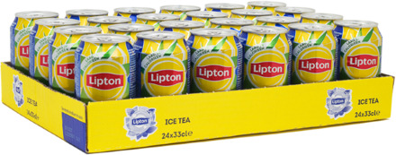 Lipton - Icetea Lemon 330ml 24 Blikjes