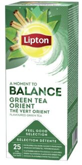 Lipton Thee lipton balance green tea orient 25x1.5gr